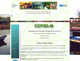 hawnebasin.org.uk screenshot