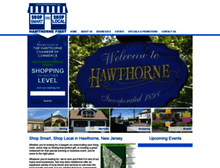 hawthornefirst.org screenshot