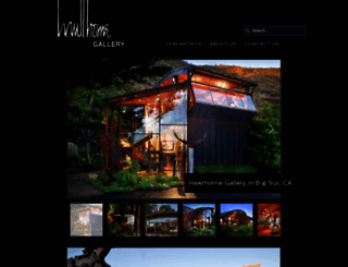hawthornegallery.com screenshot