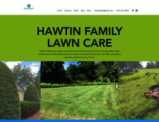hawtinfamilylawncare.com screenshot