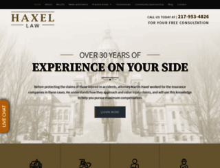 haxel-law.com screenshot