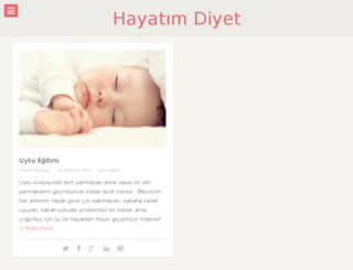 hayatimdiyet.com screenshot