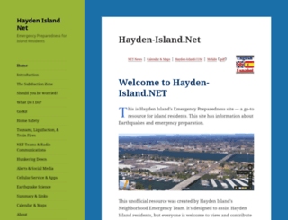 hayden-island.net screenshot