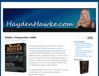 haydenhawke.com screenshot