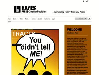 hayespress.org screenshot