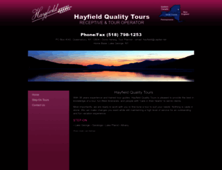 hayfieldqualitytours.com screenshot