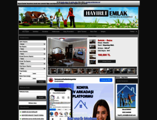 hayirliemlak.com screenshot