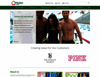 hayleysfabric.com screenshot