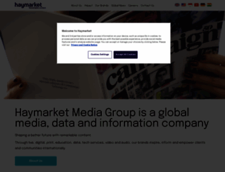 haymarketgroup.com screenshot