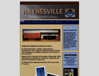 haynesvillela.org screenshot