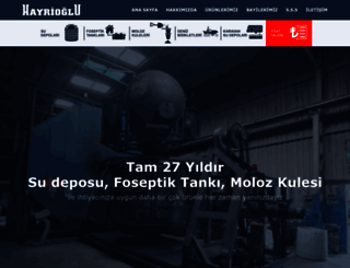 hayrioglupolyester.com.tr screenshot