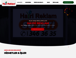 hayrireklam.com.tr screenshot