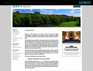 hayriversideretreats.com screenshot