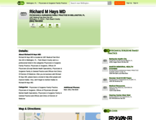 hays-richard-m-md.hub.biz screenshot