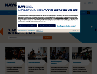 hayscareer.net screenshot