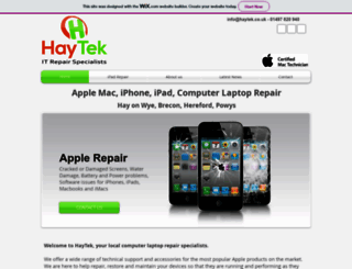 haytek.co.uk screenshot