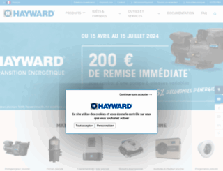 hayward.fr screenshot