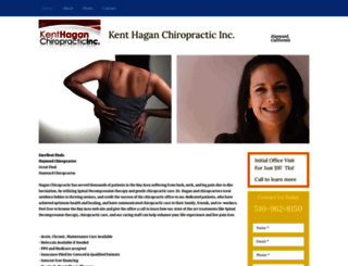 haywardchiropracticclinic.com screenshot