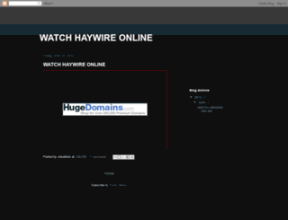 haywire-full-movie.blogspot.nl screenshot