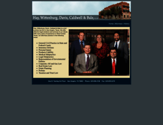 haywittenburglawfirm.com screenshot