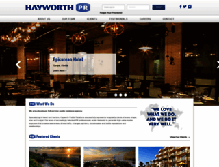 hayworthcreative.com screenshot