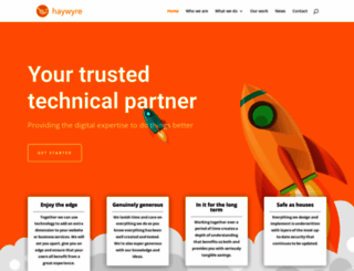 haywyre.co.uk screenshot