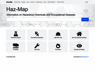 haz-map.com screenshot
