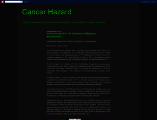 hazardcancer.blogspot.com screenshot