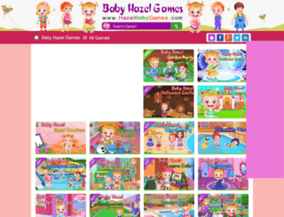 hazelbabygames.com screenshot