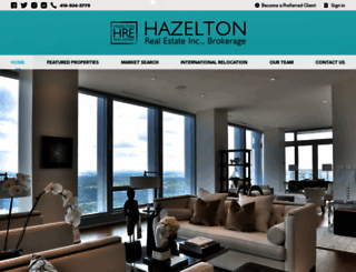 hazeltonre.com screenshot