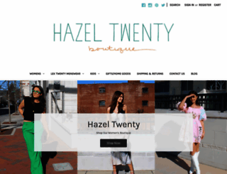 hazeltwenty.com screenshot