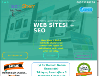 hazirsitem.net screenshot