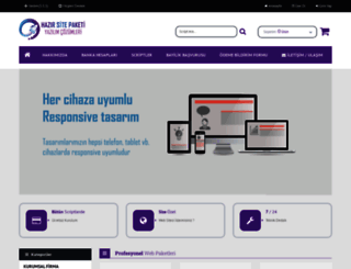 hazirsitepaketi.com screenshot