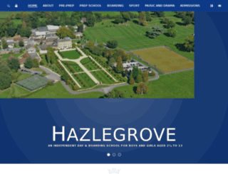 hazlegrove.co.uk screenshot