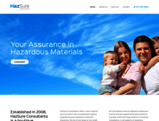 hazsure.com.au screenshot