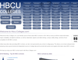 hbcu-colleges.com screenshot