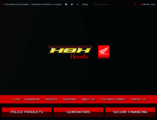 hbhonda.com screenshot