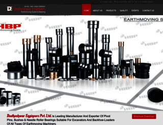 hbpbearing.com screenshot