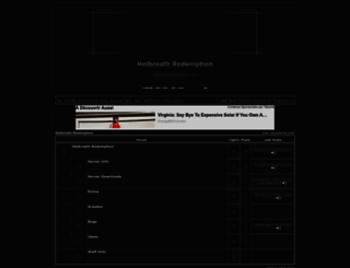 hbred.forumotion.com screenshot