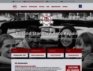 hc-automotive.com screenshot