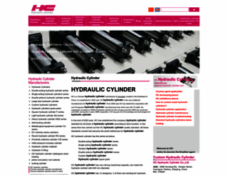 hc-hydraulic-cylinder.com screenshot
