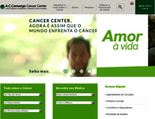 hcanc.org.br screenshot