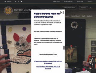 hcboe.net screenshot