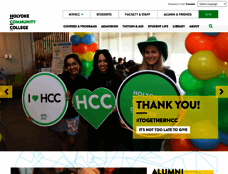 hcc.edu screenshot
