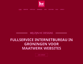hcdesigns.nl screenshot