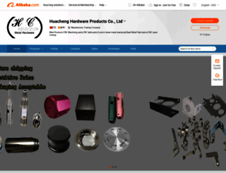 hcmetalhardware.en.alibaba.com screenshot
