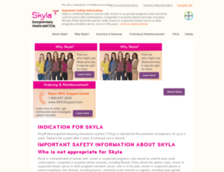 hcp.skyla-us.com screenshot