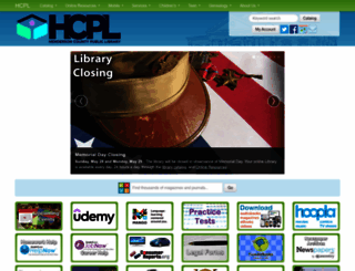 hcpl.org screenshot