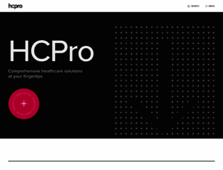 hcpro.com screenshot