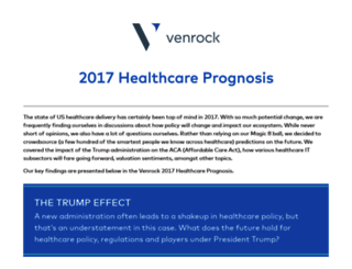 hcprognosis.venrock.com screenshot